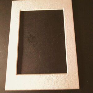 White Photo Mat 5x7 Frame 6x4 Picture Framing Craft Scrapbook Junk Journal